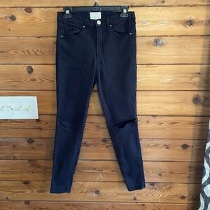 McGuire Newton Skinny Jeans Faded black grey High Rise 28